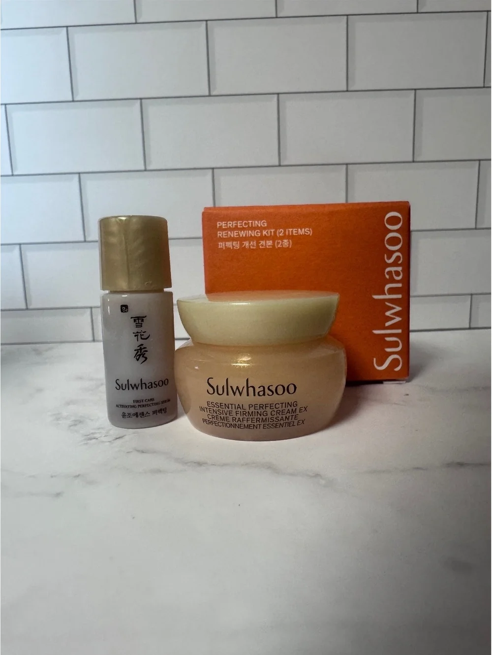 Sulwhasoo Perfecting Renewing Kit 2-Pc Serum & Firming Cream Mini Set